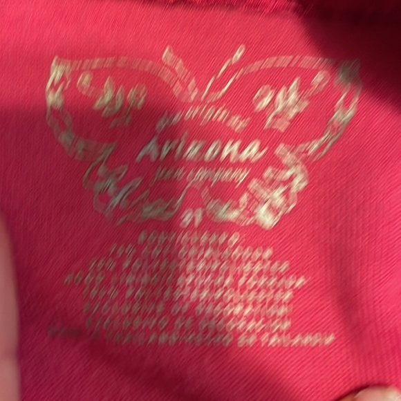 Girls 3t Arizona pink and silver butterfly my zip up hoodie with ruffle pockets - Picture 3 of 6